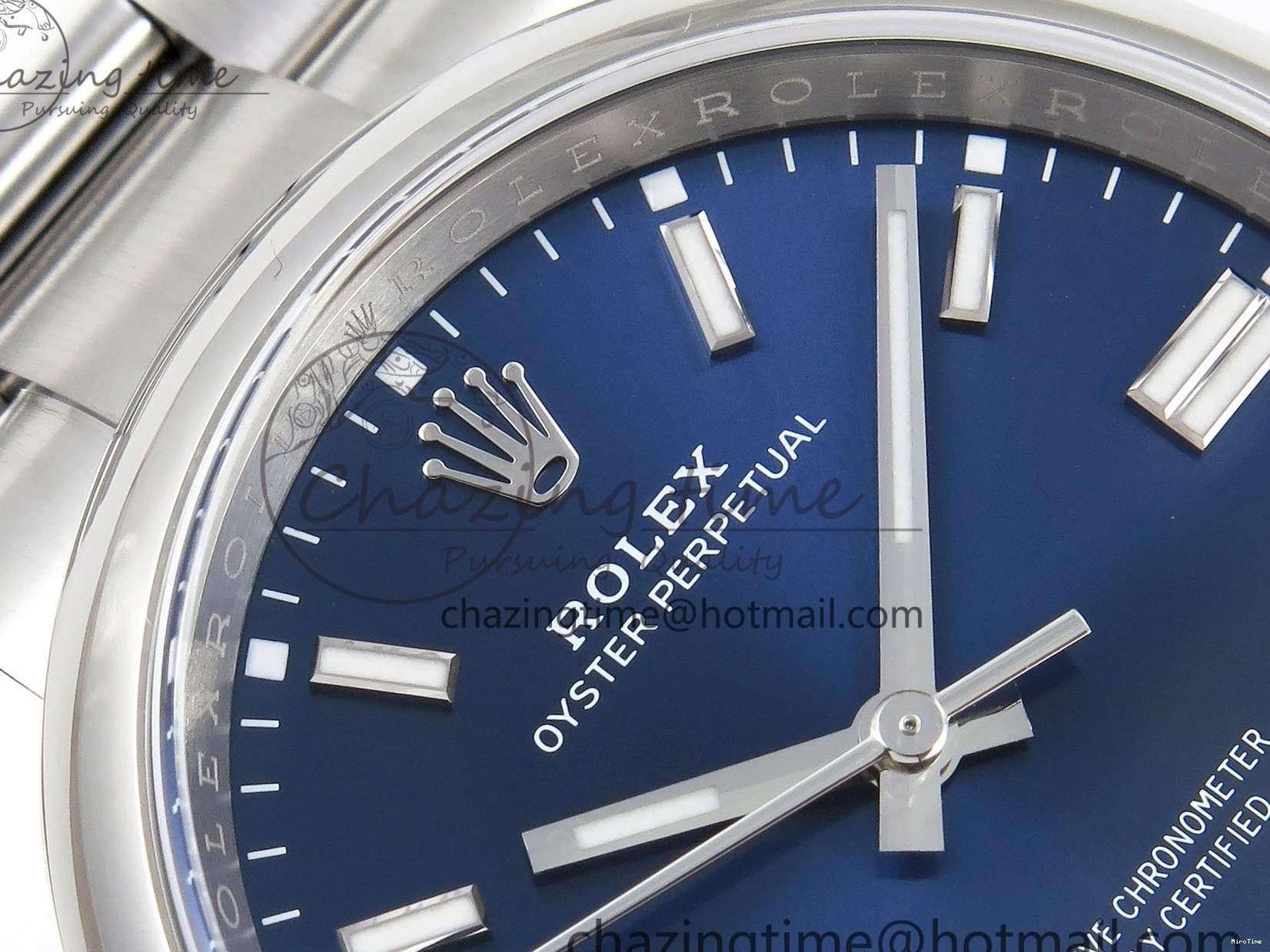 MiroTime 1224 Oyster Perpetual 126000 36mm Clean 1:1 Best Edition 904L Steel Deep Blue Dial VR Effortless 1598